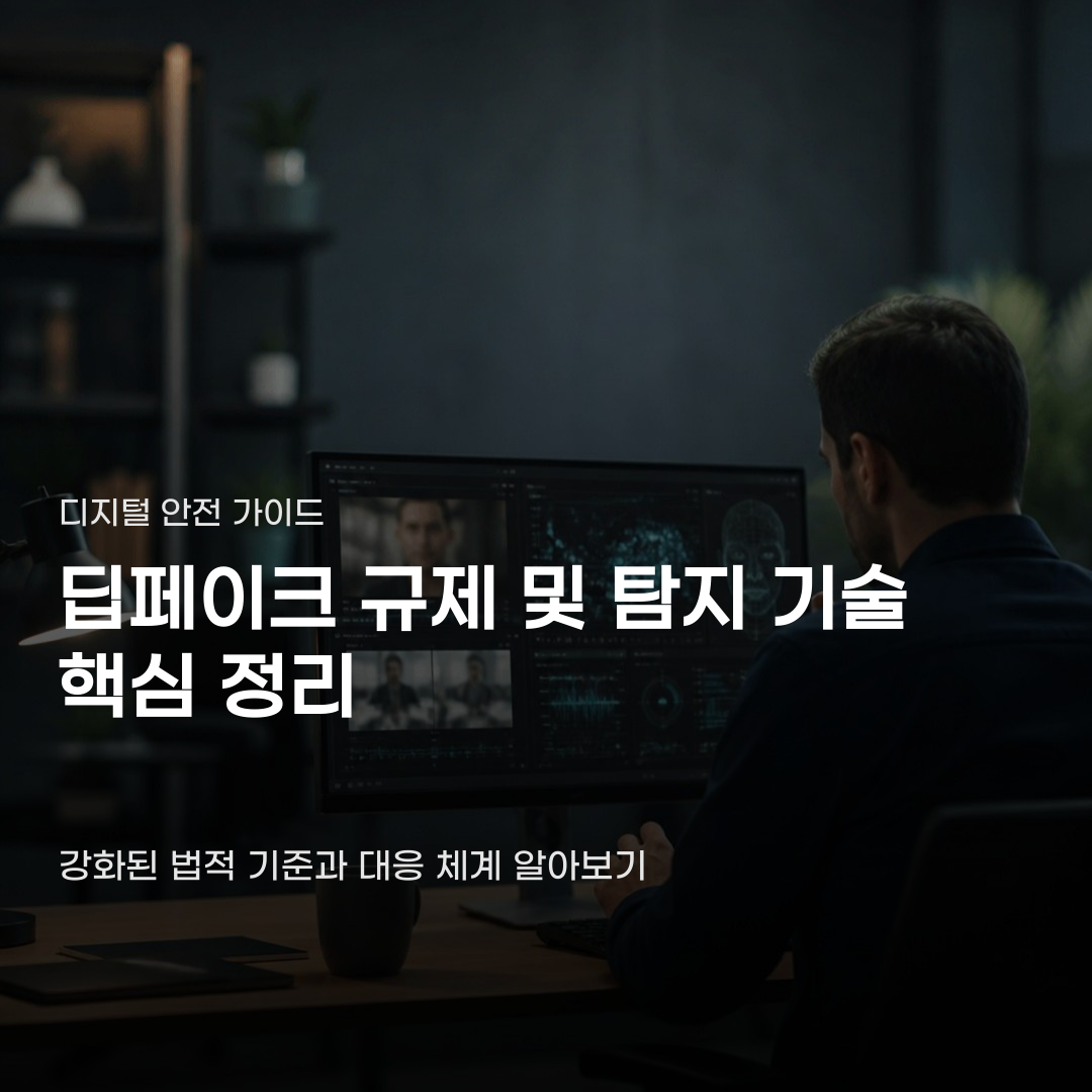 딥페이크 규제 및 탐지 기술 변화로 달라지는 처벌 기준