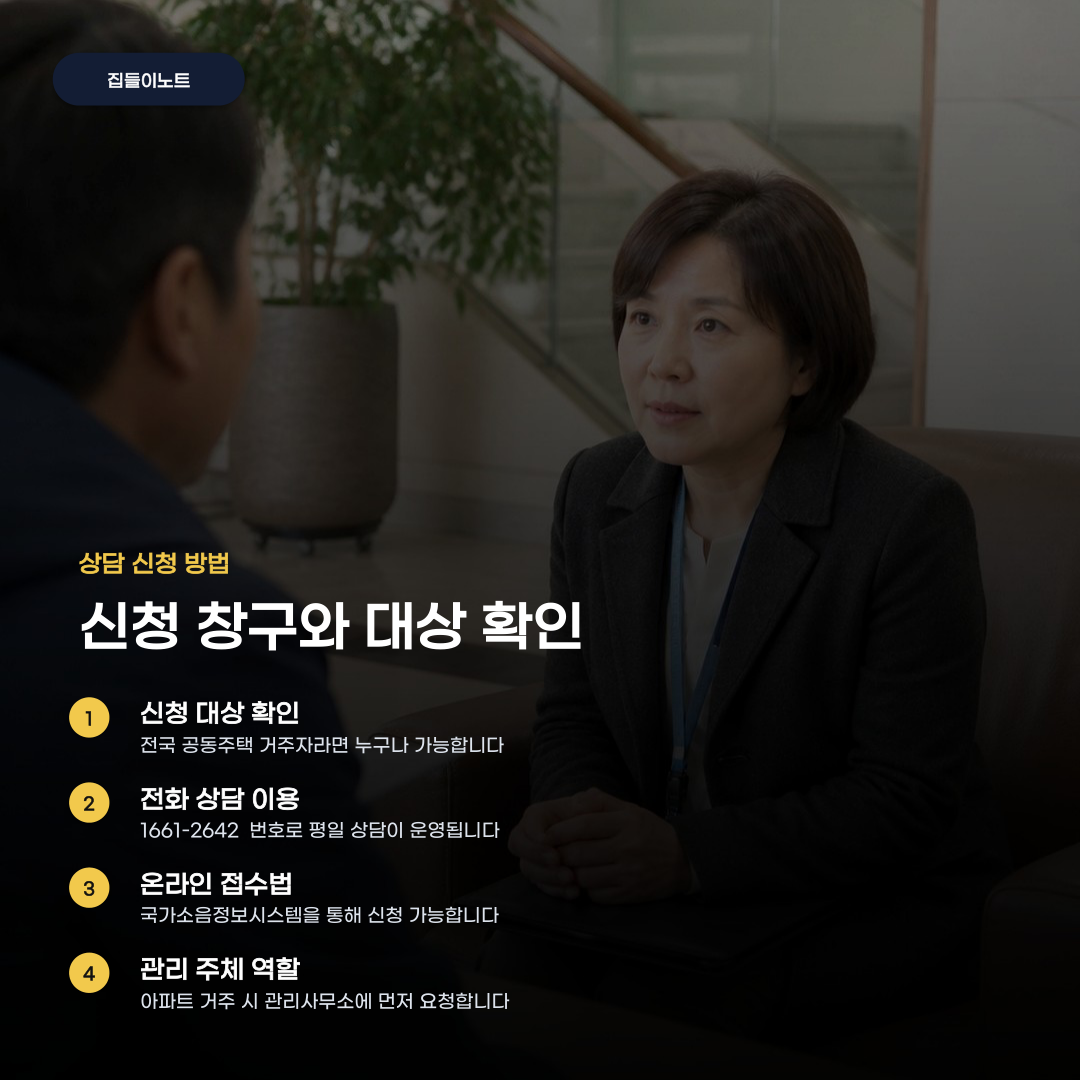 층간소음 이웃사이센터 상담 전 반드시 챙겨야 할 준비물