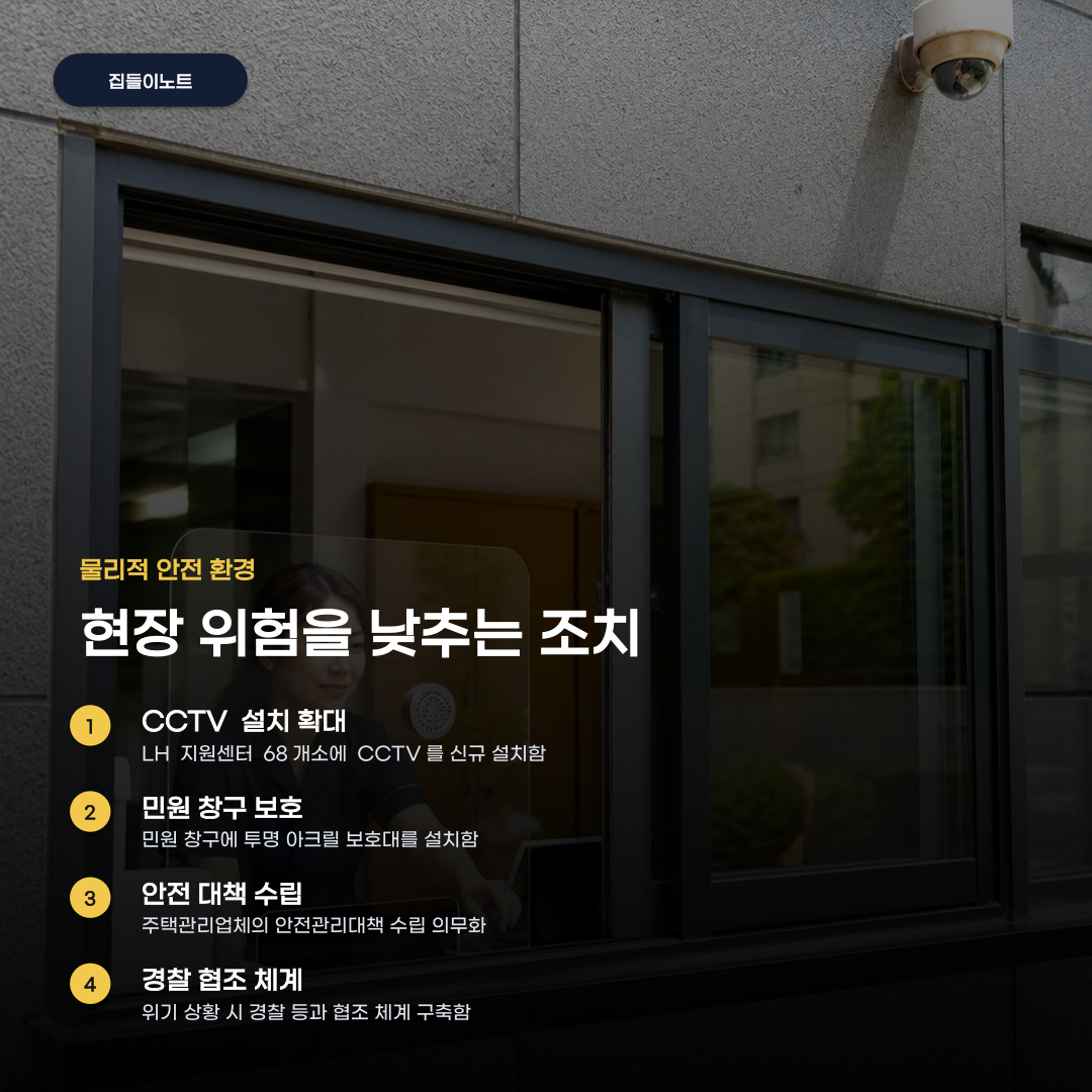 관리사무소 직원 보호 대책 갈등이 심해지면 생기는 일