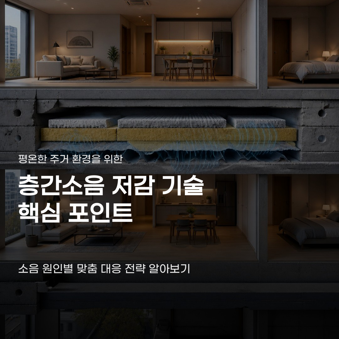 층간소음 저감 기술 매트만 깔면 해결될까