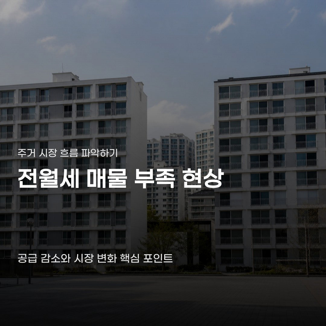 전월세 매물 부족 현상 일시적이라 믿기 어려운 이유
