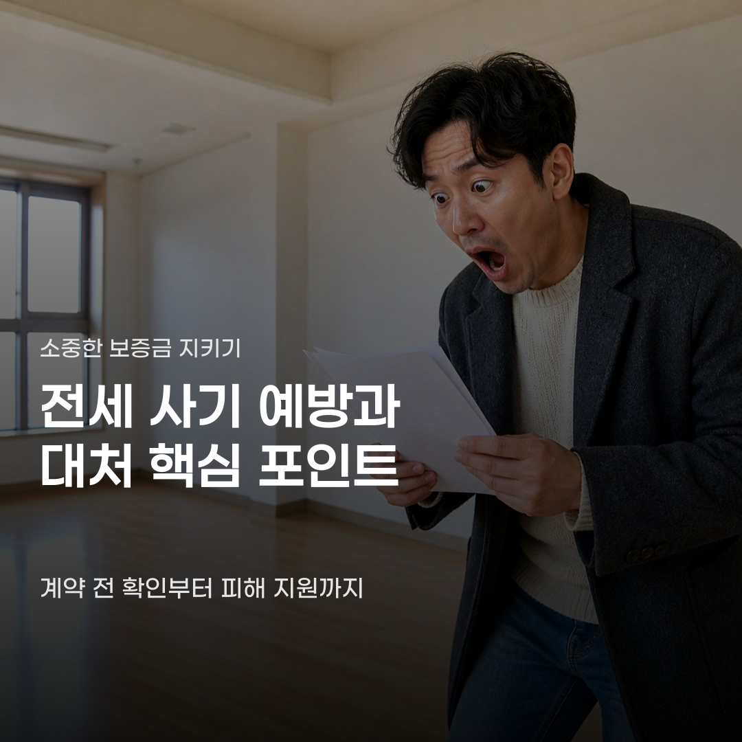 전세 사기 대처 방법, 계약 전 확인부터 피해 지원 신청까지